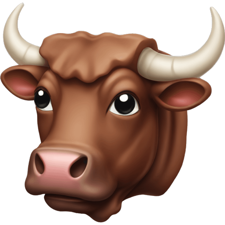 Beef head emoji