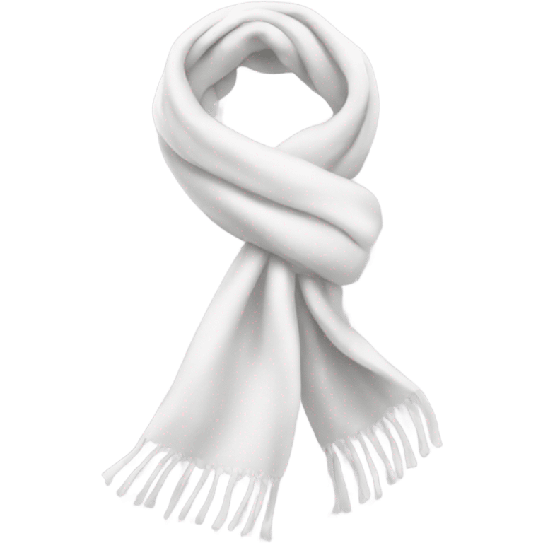 white scarf emoji