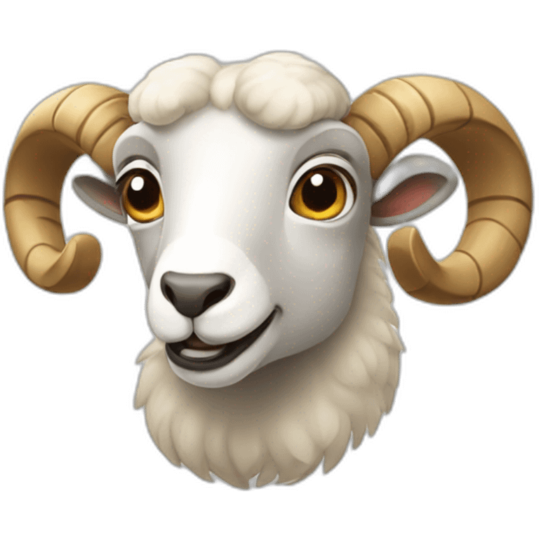 mischievous ram emoji