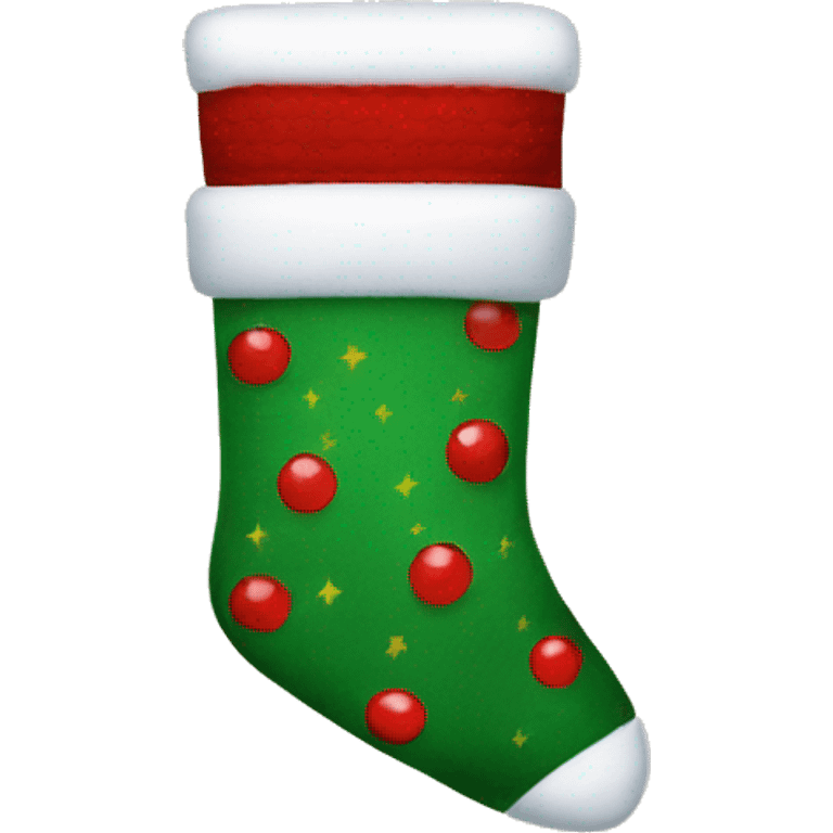 Christmas socks emoji