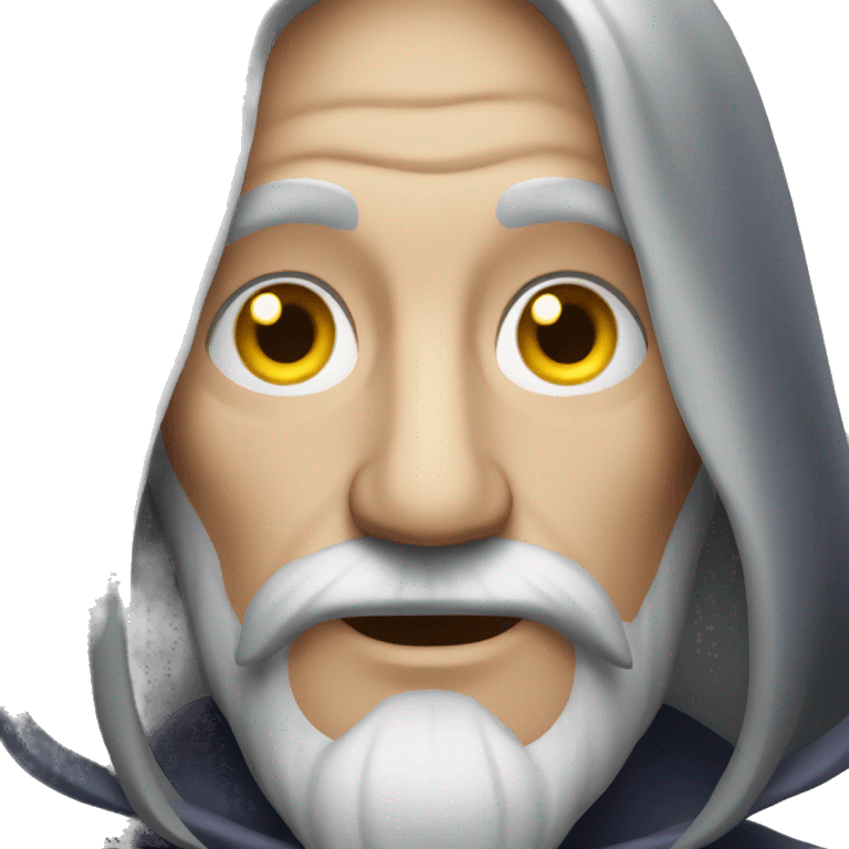 Grey hair wizard emoji