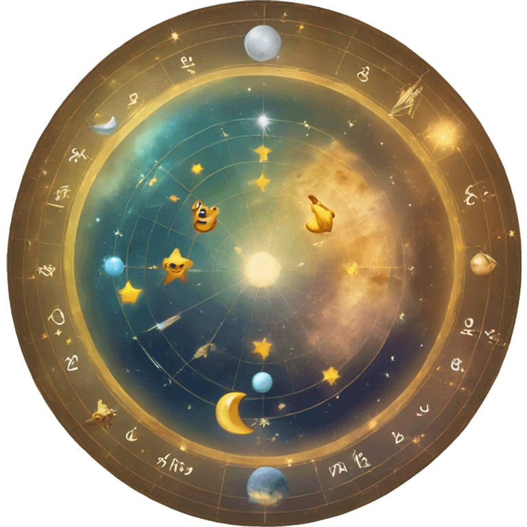 Astrology Birthchart emoji