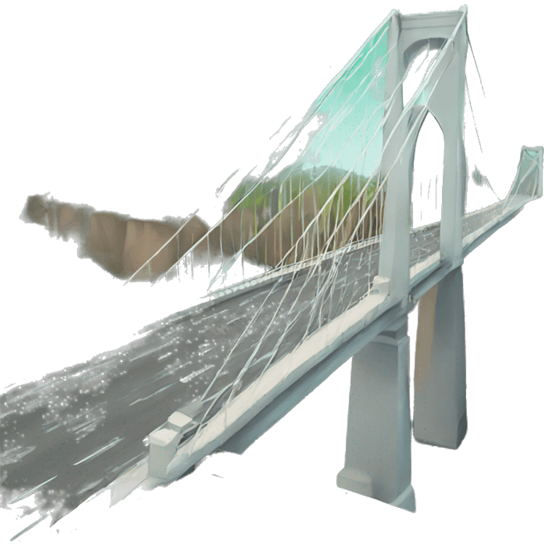 a bridge emoji