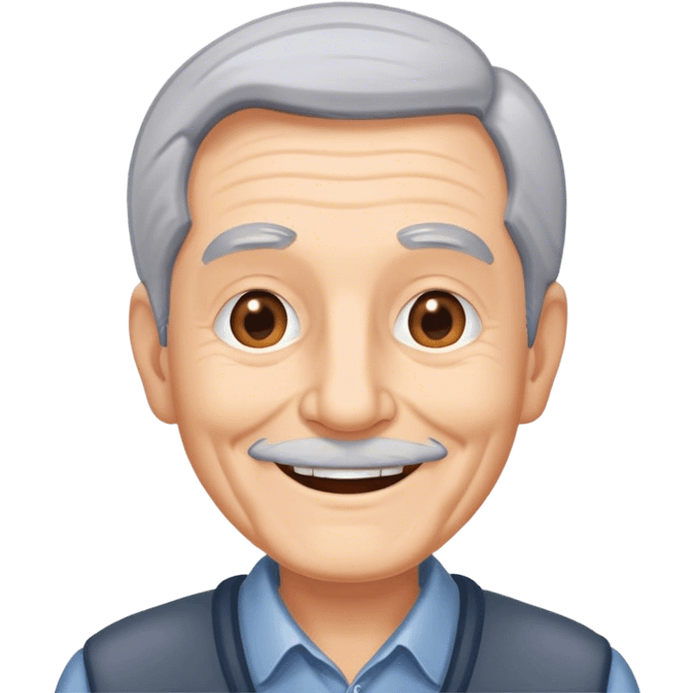 Happy birthday old man emoji