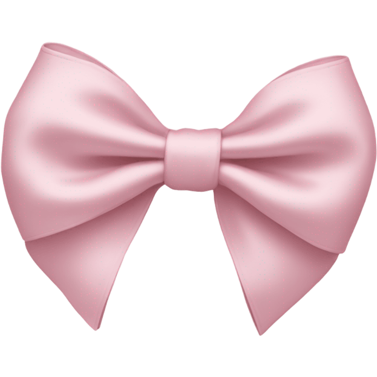 Baby pink bow emoji