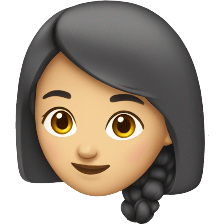 Kazakh lady emoji