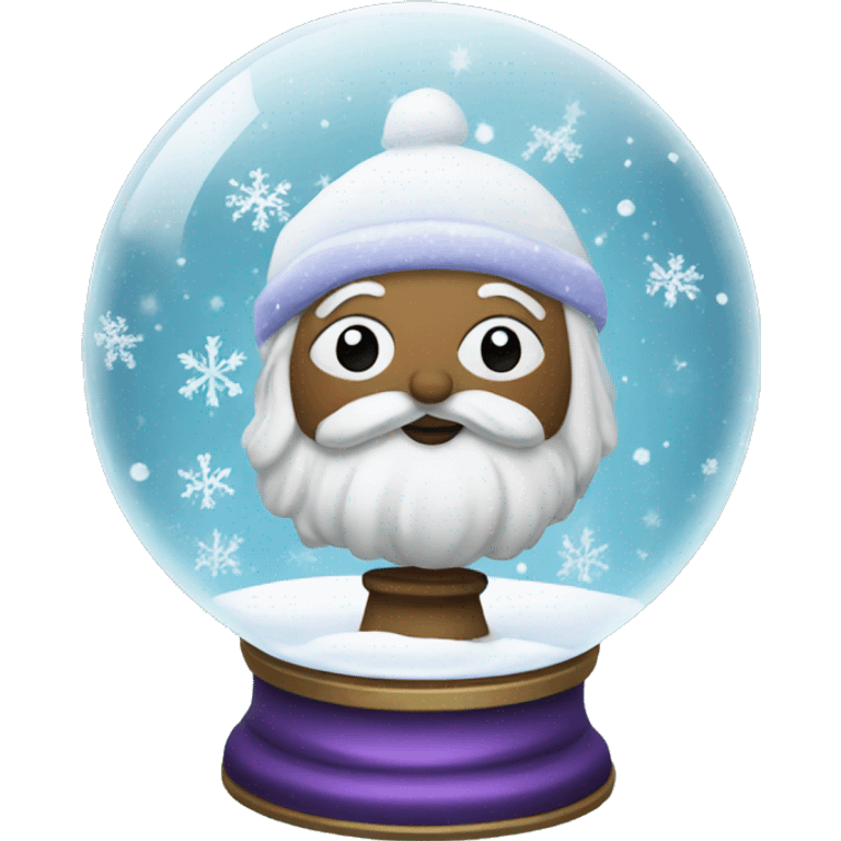 Candi snow globe  emoji