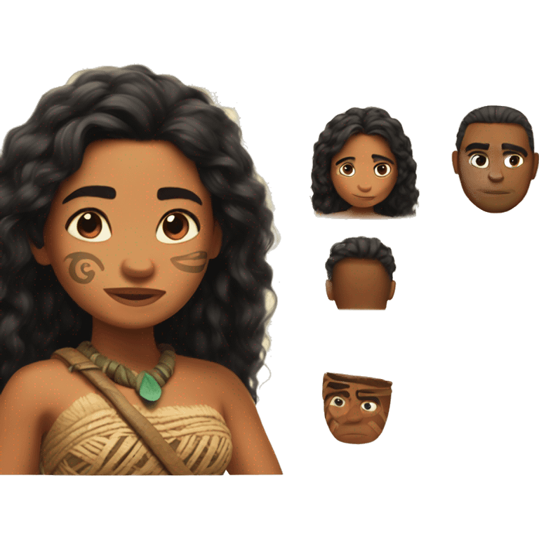 Moana emoji