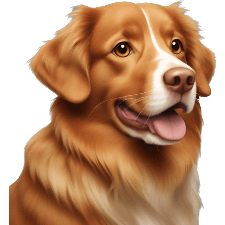 Nova Scotia duck tolling retriever emoji