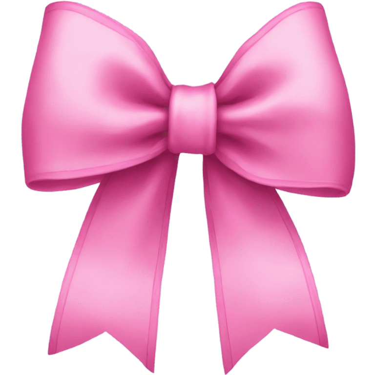 Pink bow emoji