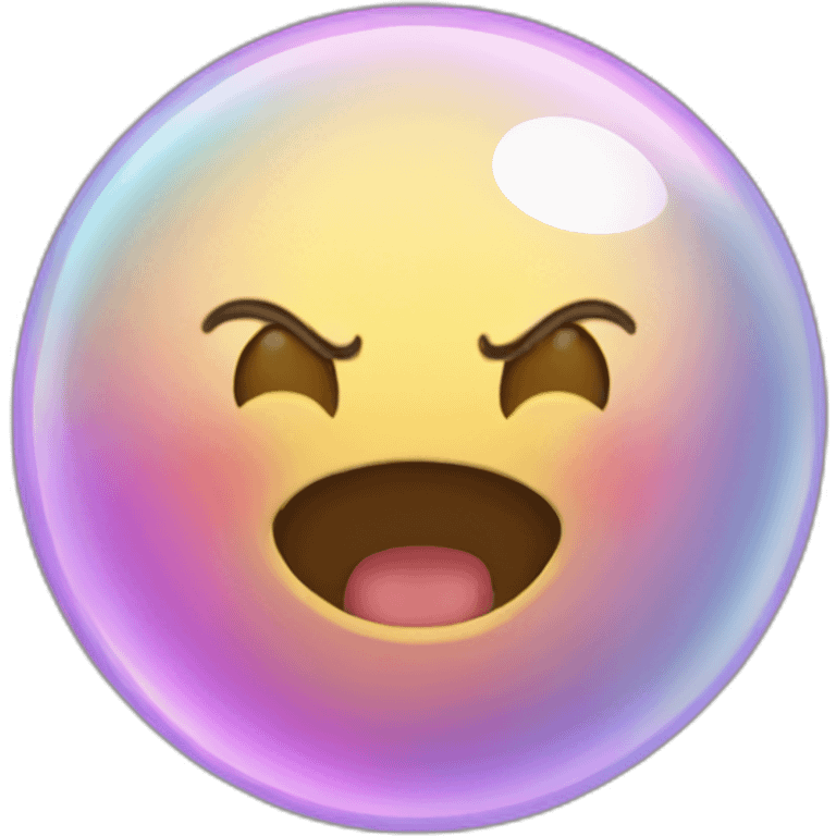 Bubble emoji