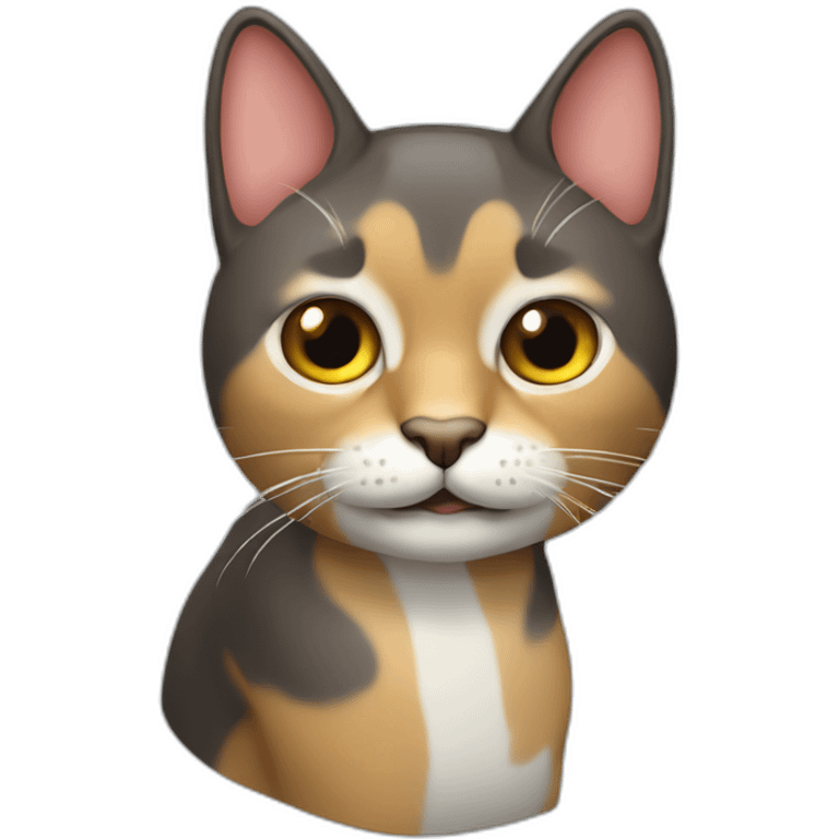 gato con lengua afuera emoji