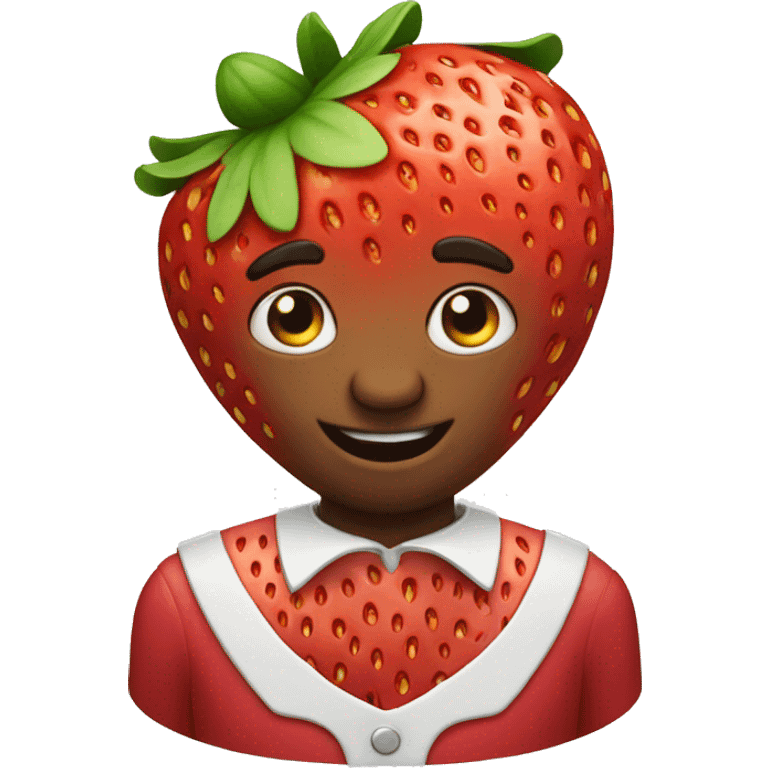 strawberry man emoji