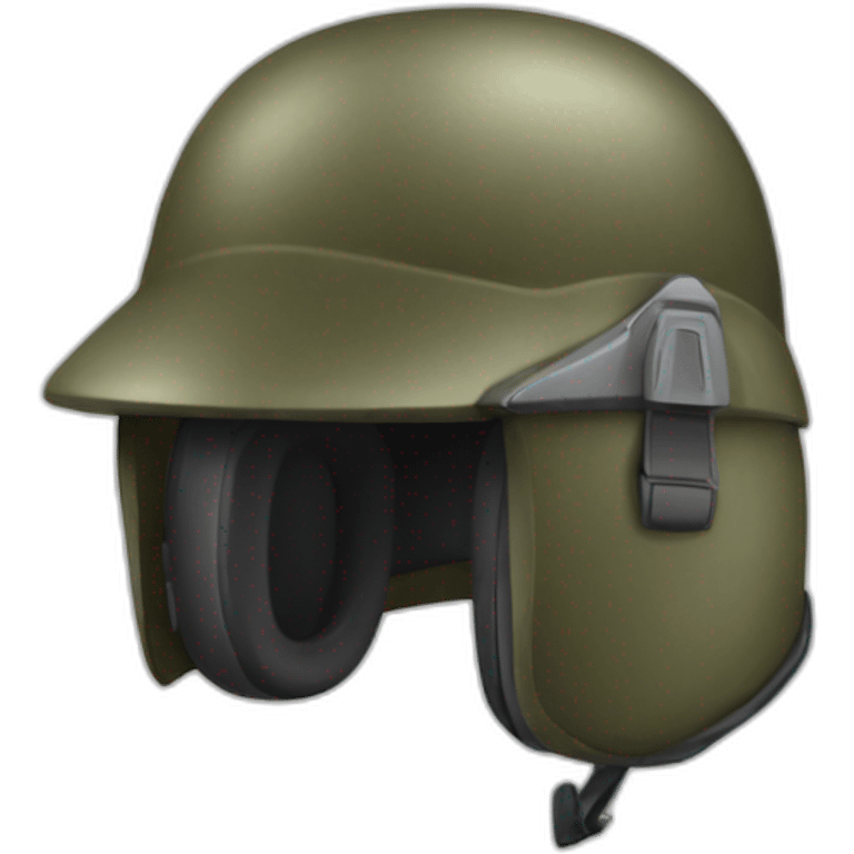 Casque allemand emoji