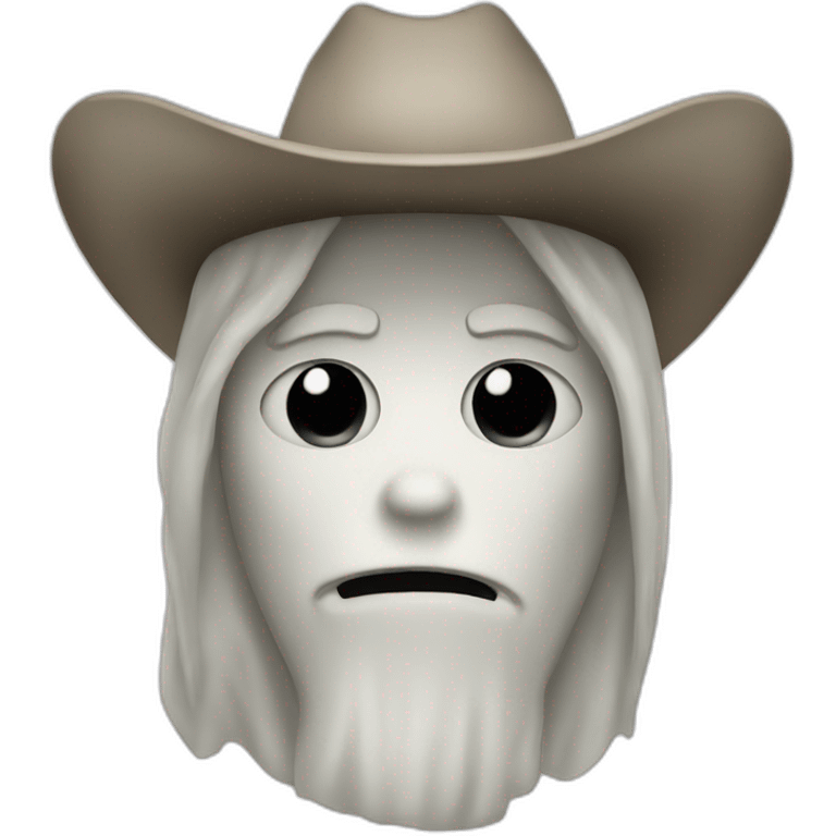 cowboy ghost emoji