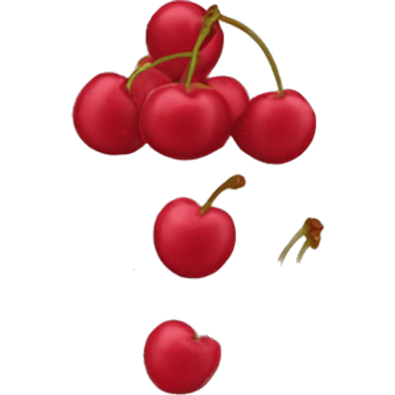 Cherry color emojis emoji