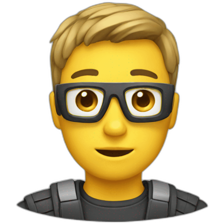 Super coder emoji