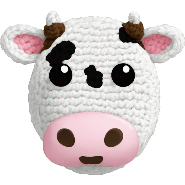 cow crochet emoji