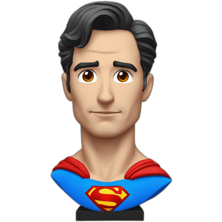 superman bust emoji