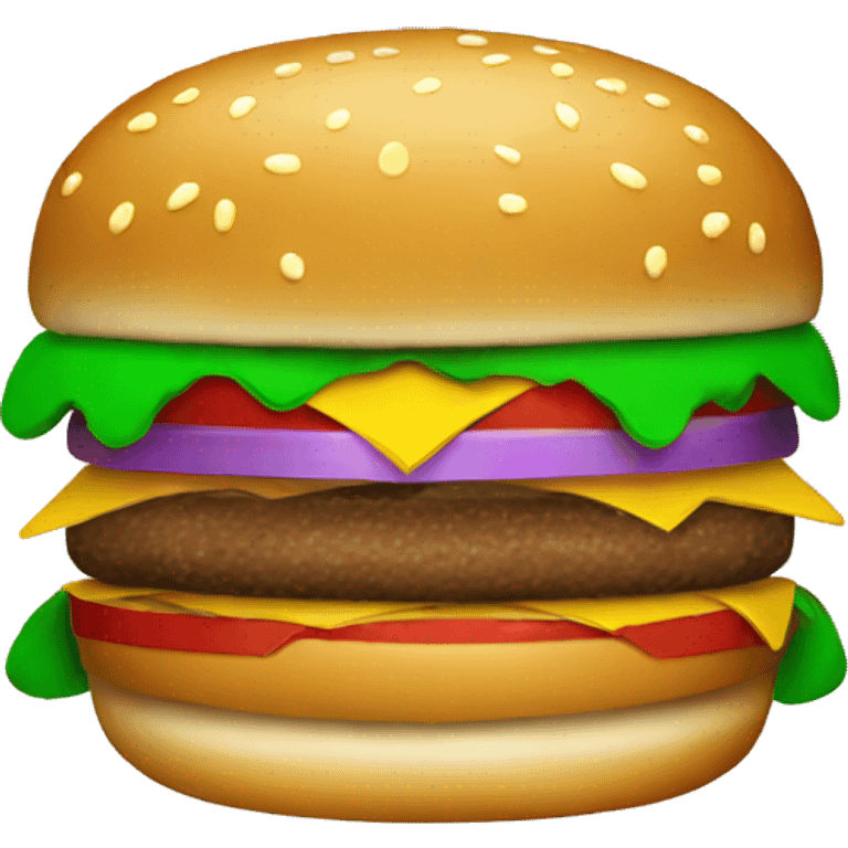 christmas burgers emoji