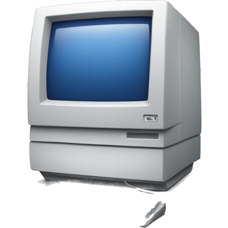 2004 Mac desktop computer emoji