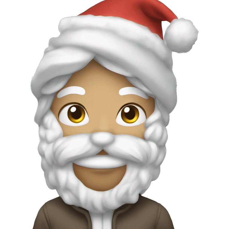 White winter Christmas  emoji