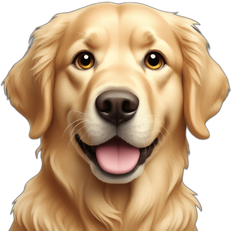 Golden retriever max verstappen emoji