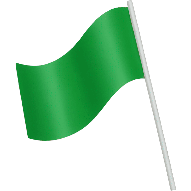 Green flag emoji