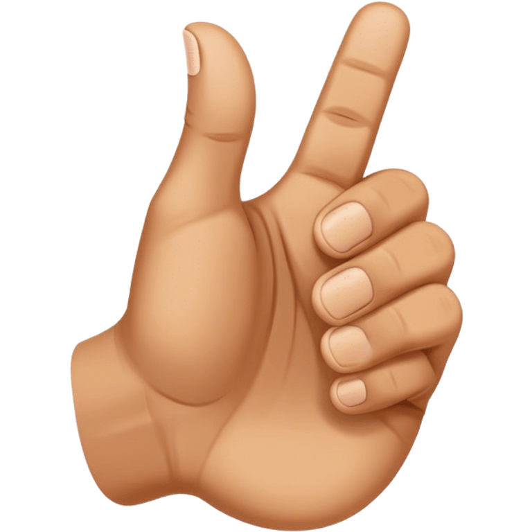 A thumb pointing up emoji