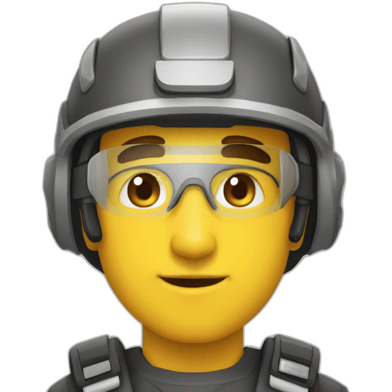 engenheiro com capacete emoji