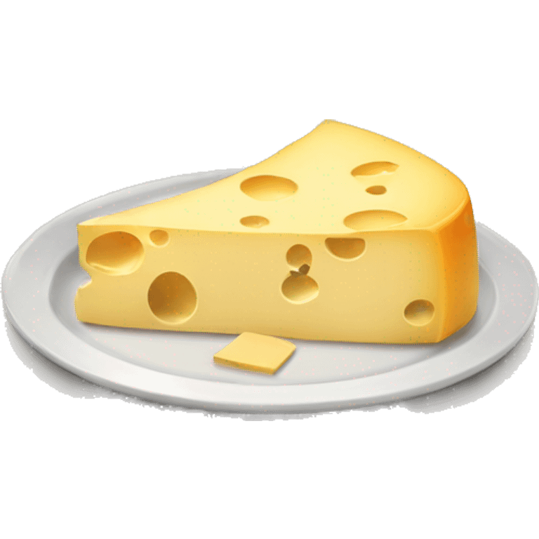 Cheese plate emoji