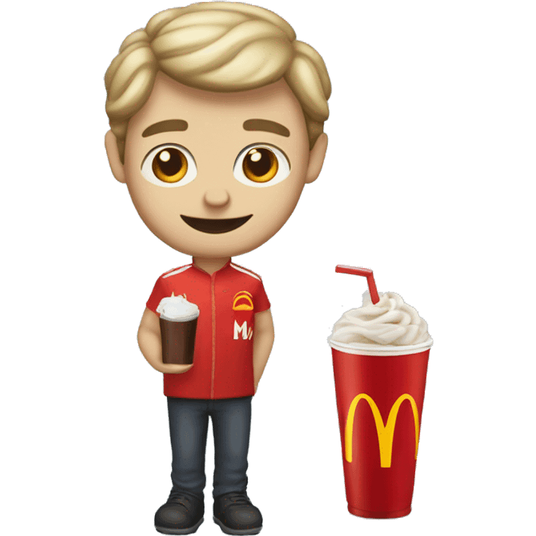 Maccas frozen Coke  emoji