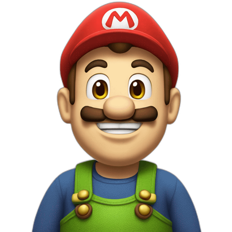 mario as shrek emoji