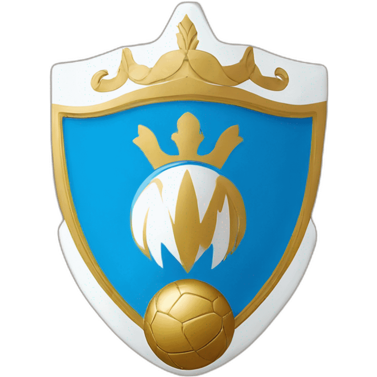 Logo of the French team Olympique de Marseille emoji