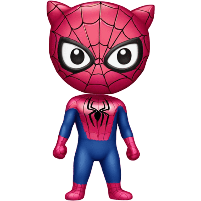 pink spiderman hello kitty emoji