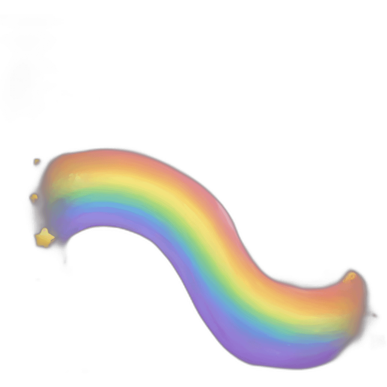 space rainbow emoji