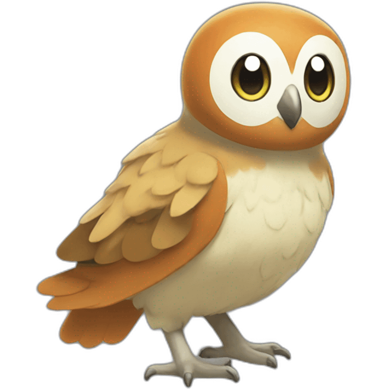 Pokémon-rowlet emoji