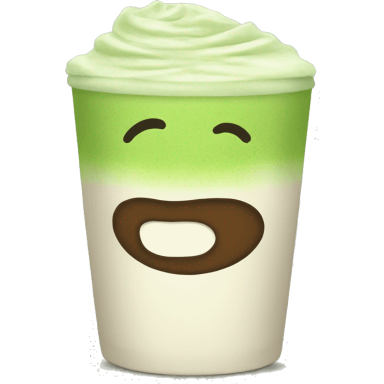 Matcha latte emoji