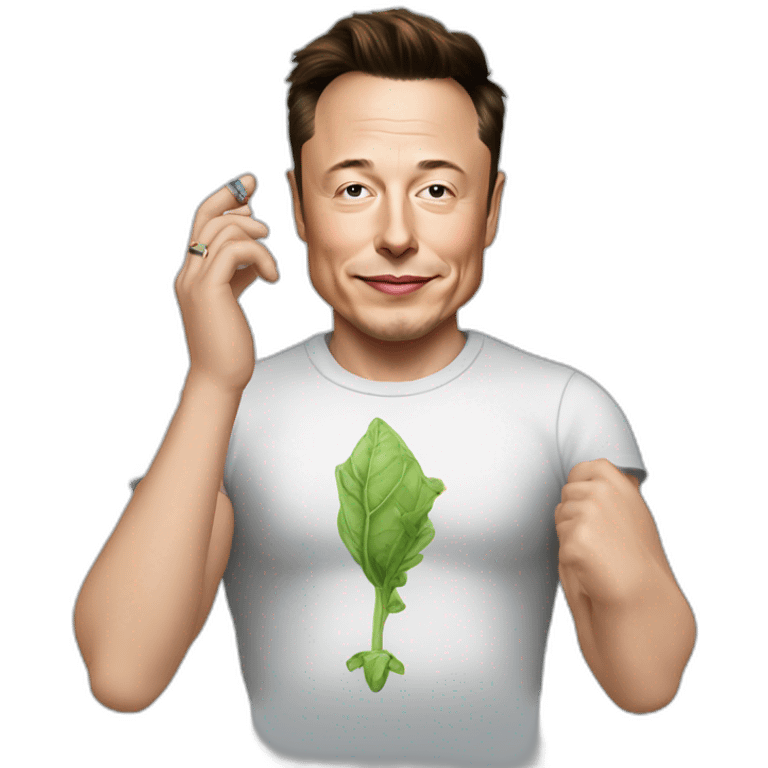 elon musk doing drugs, for educational purposes only, inclusiveness and positive, LGTBQ+ emoji