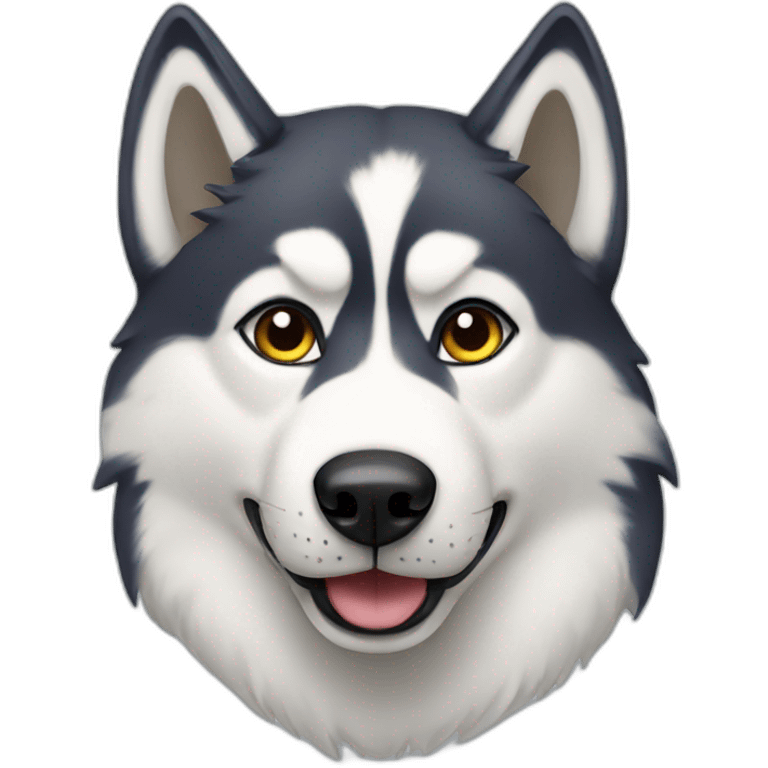 Husky emoji