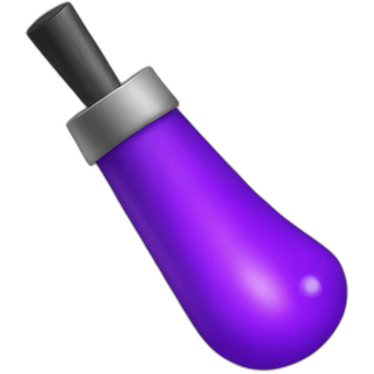 purple party dynamite emoji