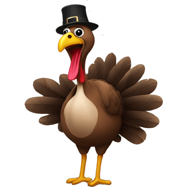 Turkey dancing emoji