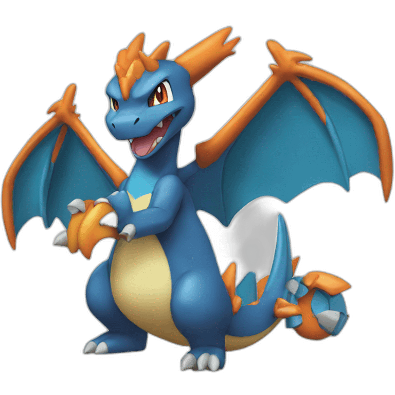 mega Charizard X pokemon emoji