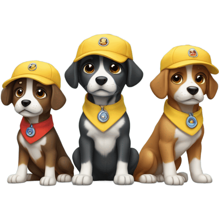 Paw patrol ￼ emoji