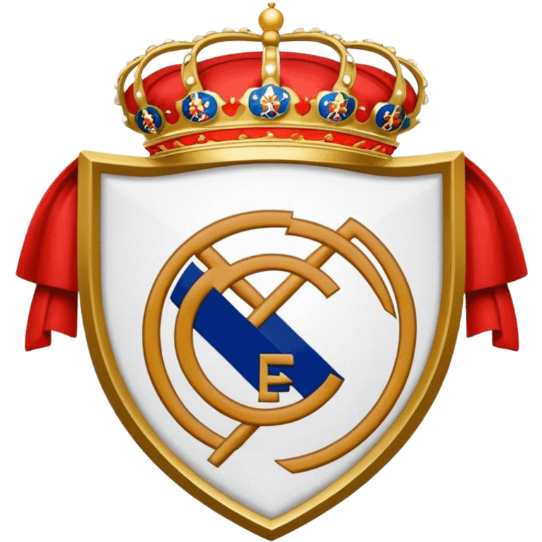 emoji del escudo del madrid emoji