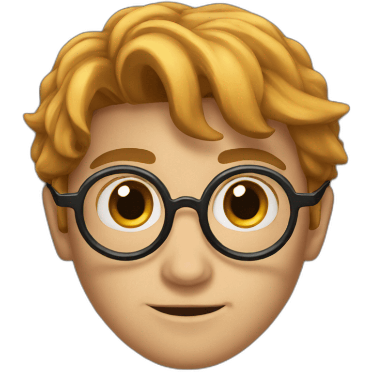 face of harry potter emoji