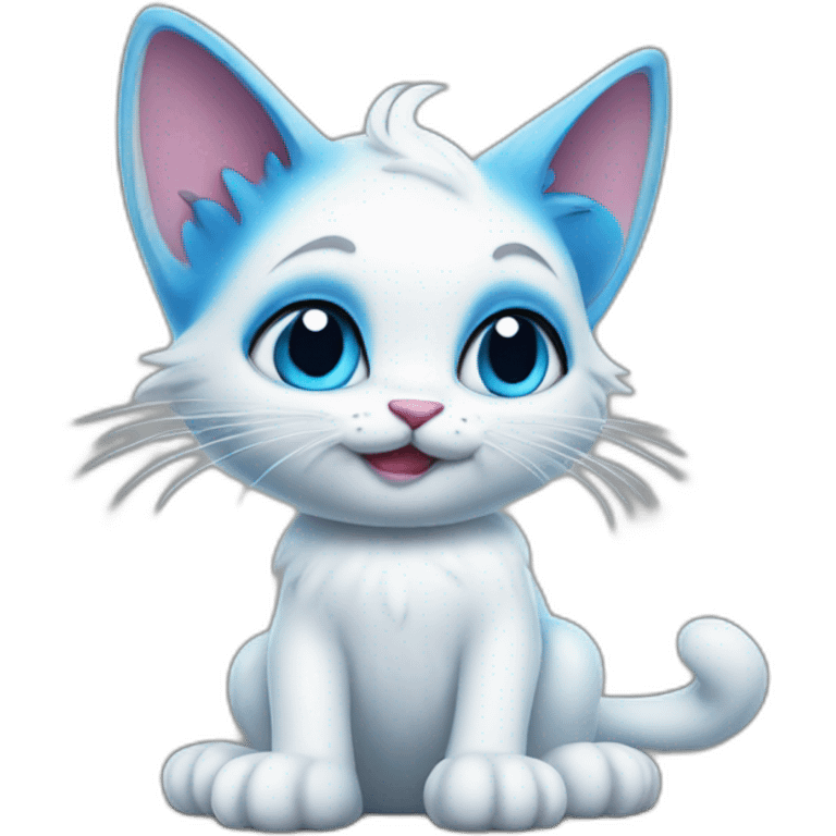 Smurf cat emoji