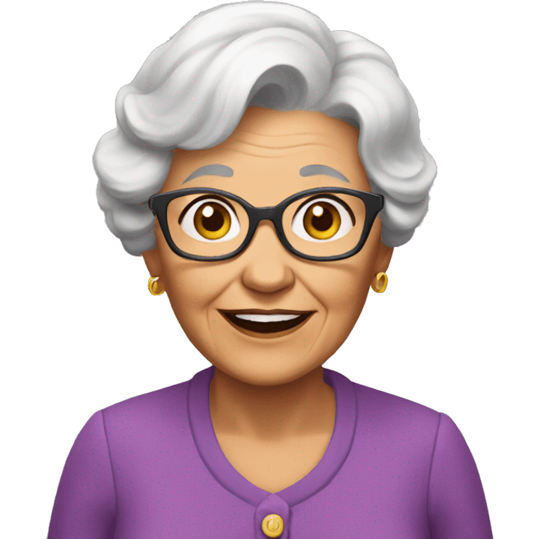 Granny’s Happy Birthday  emoji