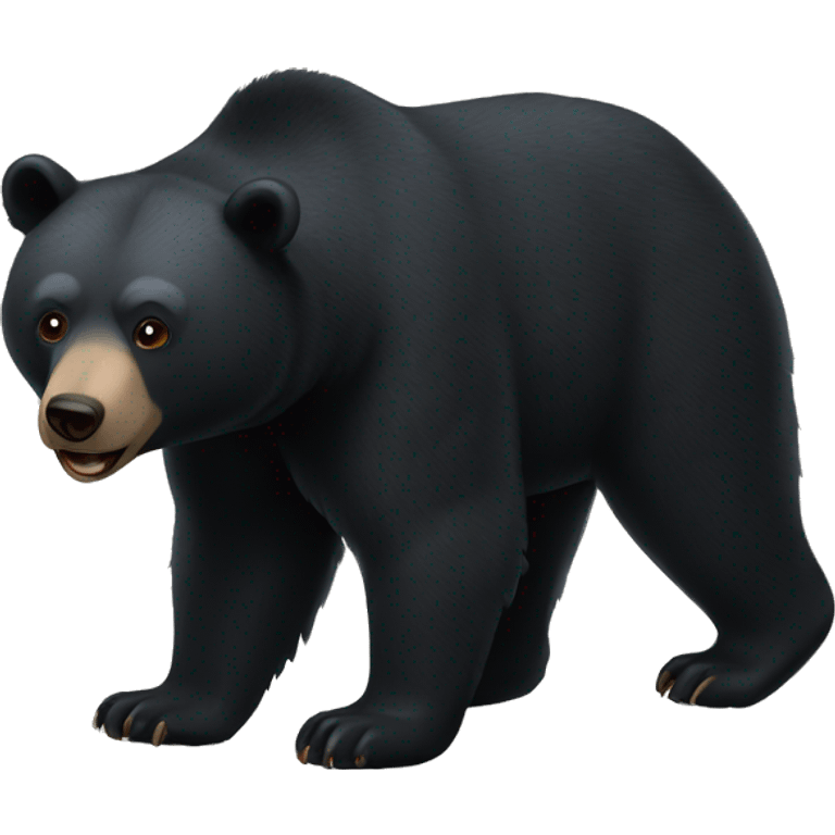 Black bear emoji