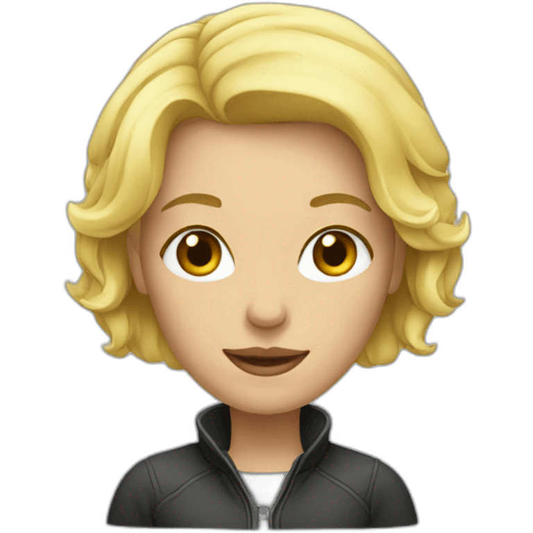 Blond woman emoji